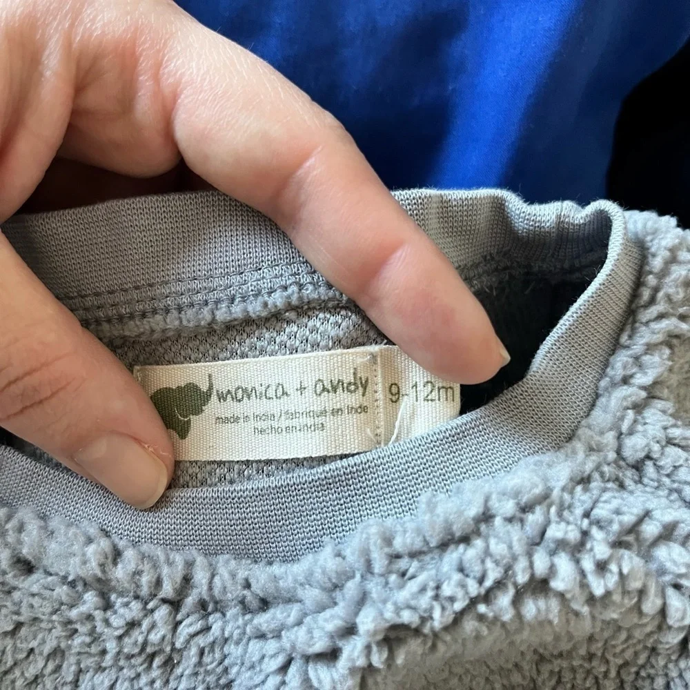 Monica + Andy Sherpa Crewneck Sweatshirt